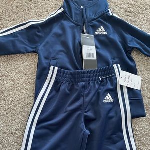 BRAND NEW Adidas Baby Sweatsuit - Blue 9M